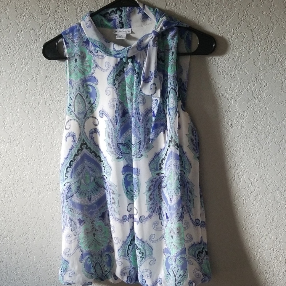 Liz Claiborne chiffon top